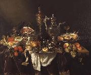 Banquet still life., Abraham van Beijeren